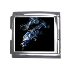 Smoke-flame-dynamic-wave-motion Mega Link Italian Charm (18mm) by Cowasu