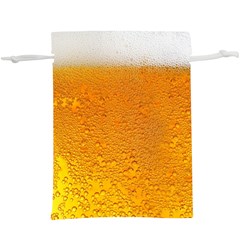 Beer Bubbles Pattern Lightweight Drawstring Pouch (xl)