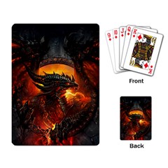 Dragon Fire Fantasy Art Playing Cards Single Design (rectangle) by Cowasu