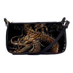 Fantasy Dragon Pentagram Shoulder Clutch Bag by Cowasu