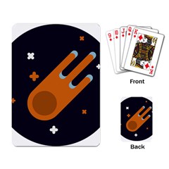 Meteor-meteorite-space-comet Playing Cards Single Design (rectangle) by Cowasu