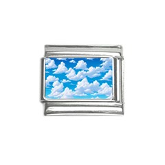 Sky Clouds Blue Cartoon Animated Italian Charm (9mm) by Bangk1t