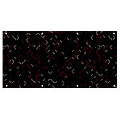 Abstract Dark Pattern Minimal Banner And Sign 8  X 4 