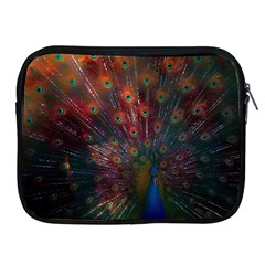 Peacock Feather Bird Apple Ipad 2/3/4 Zipper Cases by Bedest