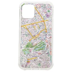 London City Map Iphone 12 Mini Tpu Uv Print Case	 by Bedest
