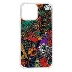 Cute Cartoon Doodle Iphone 13 Pro Max Tpu Uv Print Case