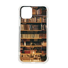 Books On Bookshelf Assorted Color Book Lot In Bookcase Library Iphone 11 Pro 5 8 Inch Tpu Uv Print Case by Ravend