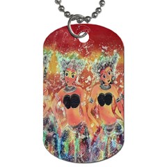 Indonesia-lukisan-picture Dog Tag (one Side) by nateshop