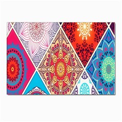 Mandala Pattern, Desenho, Designs, Glitter, Pattern Postcard 4 x 6  (pkg Of 10) by nateshop