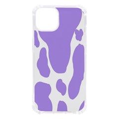 Cow Print, Aesthetic,violelilac, Animal, Purple, Simple Iphone 13 Tpu Uv Print Case by nateshop