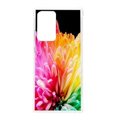 Abstract, Amoled, Back, Flower, Green Love, Orange, Pink, Samsung Galaxy Note 20 Ultra Tpu Uv Case by nateshop