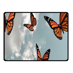 Aesthetic Butterfly , Butterflies, Nature, Fleece Blanket (small) by nateshop