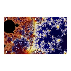 Psychedelic Colorful Abstract Trippy Fractal Mandelbrot Set Banner And Sign 5  X 3 