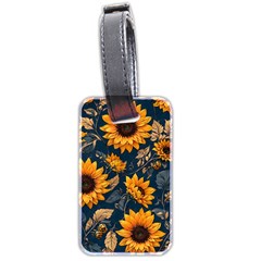 Flower Pattern Spring Luggage Tag (two Sides)