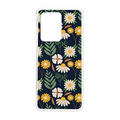 Flower Grey Pattern Floral Samsung Galaxy S20 Ultra 6 9 Inch Tpu Uv Case by Dutashop