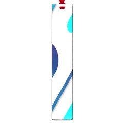 Abstract, Desenho, Flat, Google, Material Large Book Marks by nateshop