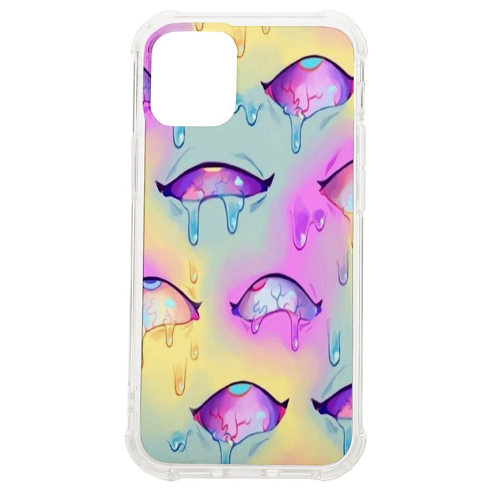 Ahegao, Anime, Pink iPhone 12 mini TPU UV Print Case	