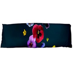 Falling Flowers, Art, Coffee Cup, Colorful, Creative, Cup Body Pillow Case (dakimakura) by nateshop