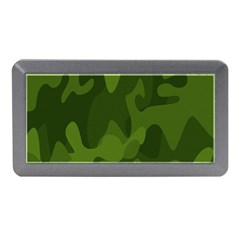 Green Camouflage, Camouflage Backgrounds, Green Fabric Memory Card Reader (mini) by nateshop