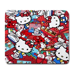 Hello-kitty-61 Large Mousepad by nateshop