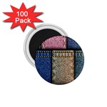 Jeans, Background, Color, Desenho, Shapes, Texture 1.75  Magnets (100 pack) 
