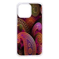 Paisley Pattern, Abstract Colorful, Texture Background, Hd Iphone 14 Pro Max Tpu Uv Print Case by nateshop