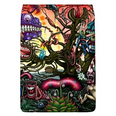 Psychedelic Funky Trippy Removable Flap Cover (l)