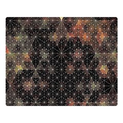 Abstract Psychedelic Geometry Andy Gilmore Sacred Premium Plush Fleece Blanket (large) by Sarkoni
