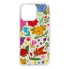 Colorful Flower Abstract Pattern Iphone 14 Pro Max Tpu Uv Print Case