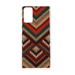 Pattern Knitting Texture Samsung Galaxy Note 20 Tpu Uv Case by Grandong