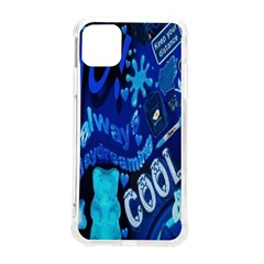Really Cool Blue, Unique Blue Iphone 11 Pro Max 6 5 Inch Tpu Uv Print Case by nateshop