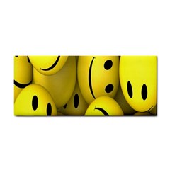 Emoji, Colour, Faces, Smile, Wallpaper Hand Towel by nateshop