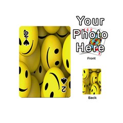 Emoji, Colour, Faces, Smile, Wallpaper Playing Cards 54 Designs (mini) by nateshop