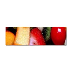 Fruits, Food, Green, Red, Strawberry, Yellow Sticker Bumper (100 Pack) by nateshop