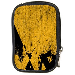 Yellow Best, Black, Black And White, Emoji High Compact Camera Leather Case by nateshop