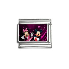 Cartoons, Disney, Mickey Mouse, Minnie Italian Charm (9mm) by nateshop