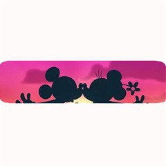 Mickey And Minnie, Mouse, Disney, Cartoon, Love Large Bar Mat by nateshop