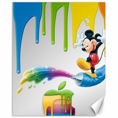 Mickey Mouse, Apple Iphone, Disney, Logo Canvas 16  X 20  by nateshop