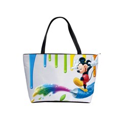 Mickey Mouse, Apple Iphone, Disney, Logo Classic Shoulder Handbag by nateshop