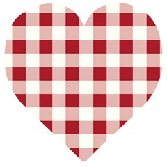 Gingham - 4096x4096px - 300dpi14 Wooden Puzzle Heart by EvgeniaEsenina