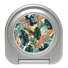 Tropical Leaf Travel Alarm Clock by Jack14