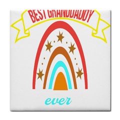 Best Granddaddy Ever From Granddaughter T- Shirtbest Granddaddy Ever From Granddaughter T- Shirt Yoga Reflexion Pose T- Shirtyoga Reflexion Pose T- Shirt Tile Coaster