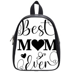 Best Mom Ever Gift T- Shirt Best Knitting Mom Ever T- Shirt Yoga Reflexion Pose T- Shirtyoga Reflexion Pose T- Shirt School Bag (small) by hizuto