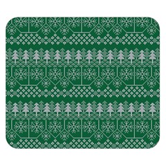 Christmas Knit Digital Premium Plush Fleece Blanket (small)