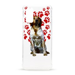 Brittany Spaniel Gift T- Shirt Cute Brittany Valentine Heart Paw Brittany Dog Lover Valentine Costum Yoga Reflexion Pose T- Shirtyoga Reflexion Pose T- Shirt Samsung Galaxy S20 6 2 Inch Tpu Uv Case by hizuto