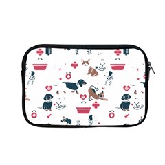 Veterinarian Gift T- Shirt Veterinary Medicine, Happy And Healthy Friends    Pattern    Coral Backgr Apple Macbook Pro 13  Zipper Case by ZUXUMI