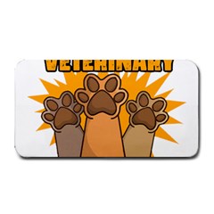 Veterinary Medicine T- Shirt Funny Will Give Veterinary Advice For Nachos Vet Med Worker T- Shirt Medium Bar Mat by ZUXUMI