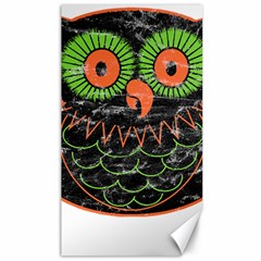 Vintage Halloween Owl T- Shirt Vintage Halloween Owl T- Shirt Canvas 40  X 72  by ZUXUMI
