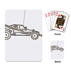 Vintage Rc Cars T- Shirt Grunge Vintage Modelcar Classic Rc Buggy Racing Cars Addict T- Shirt Playing Cards Single Design (rectangle) by ZUXUMI