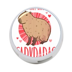 Capybara T- Shirt Just A Girl Who Loves Capybaras T- Shirt Yoga Reflexion Pose T- Shirtyoga Reflexion Pose T- Shirt 4-port Usb Hub (one Side) by hizuto